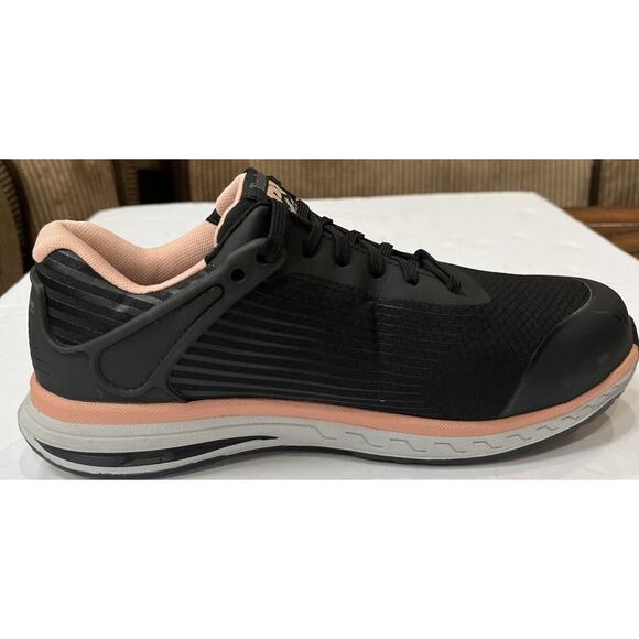 Timberland Pro Women's DRIVETRAIN COMPOSITE SAFETY‎ TOE Black Work Shoes Size 9 - Picture 3 of 9